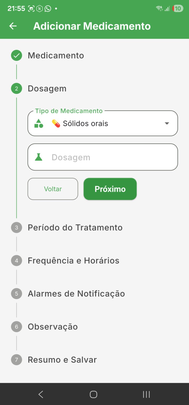 Etapa Dosagem